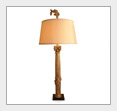 French Column Lamp
